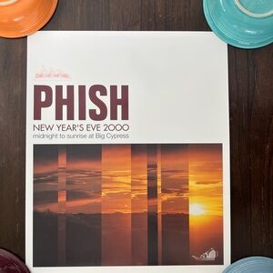 ⭕️ Phish Big Cypress NYE 2000 Event Poster